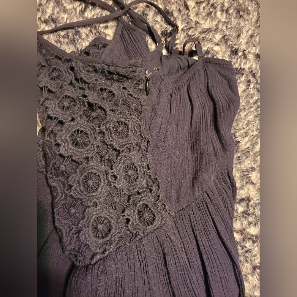 Forever 21 Black Lace Mini Dress - Picture 2 of 2